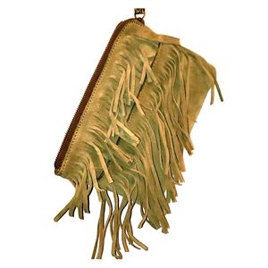 Patricia Nash Olive Fringed Cassini